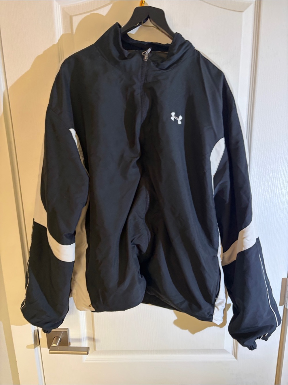 Under Armour Black and White Jacket